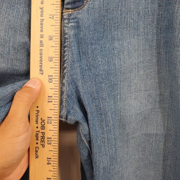 NYDJ Lyft Tuck Technology High Rise Jeans Denim Pants Women Size 16 Bootcut - Picture 9 of 13